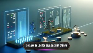 So sánh tỷ lệ cược giữa các nhà cái lớn